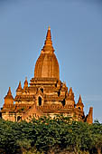 Bagan Myanmar. View from the terrace of Pyathada Temple. 